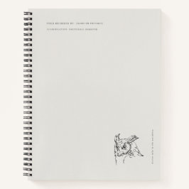 The Owl- Naturalist Menagerie Archive  Notitieboek