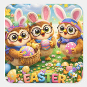 The owl sticker sheet (Voorkant)