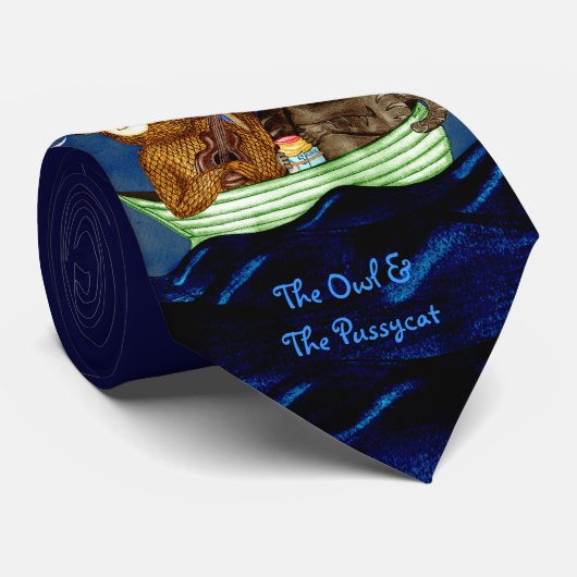 The Owl & The Pussycat Stropdas (Opgerold)