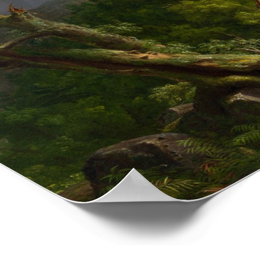 The Oxbow by Thomas Cole  Poster (Hoek)