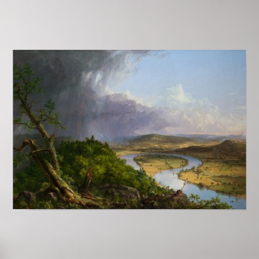The Oxbow by Thomas Cole  Poster (Voorkant)