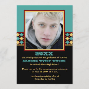 The Oxford Photo Afstuderen Invitation Kaart