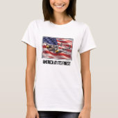 The P-38 Lightning - America at its Finest T-shirt (Voorkant)