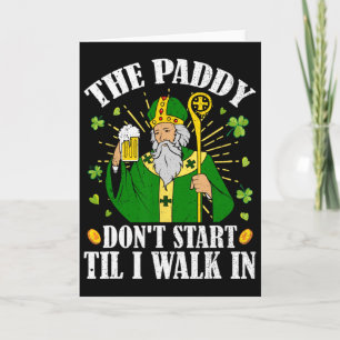 The Paddy Begint Pas Als Ik Binnenwandel Op St. Pa Kaart