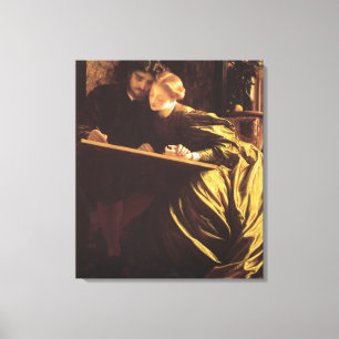 The Painter's Honeymoon - Lord Frederic Leighton Canvas Afdruk