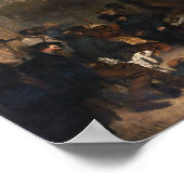 The Painter's Studio by Courbet - Poster (Hoek)