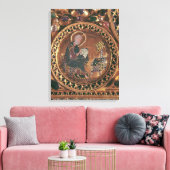 The Pala d'Oro, detail van St. Matthew Canvas Afdruk (Insitu (Woonkamer))