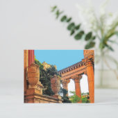 THE PALACE OF FINE ARTS BRIEFKAART (Staand voorkant)