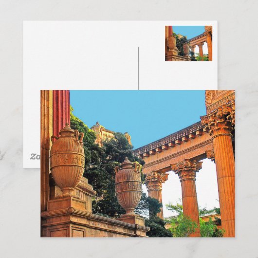 THE PALACE OF FINE ARTS BRIEFKAART (Voorkant / Achterkant)