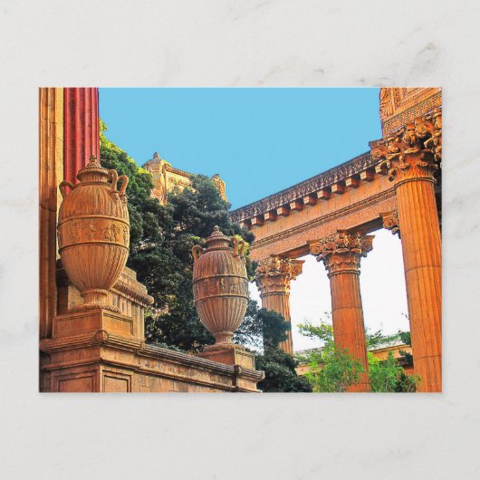 THE PALACE OF FINE ARTS BRIEFKAART (Voorkant)