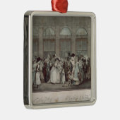 The Palais Royal Gallery's Walk, 1787 Metalen Ornament (Rechts)