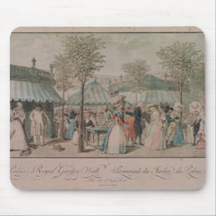 The Palais Royal Garden Walk, 1787 Muismat