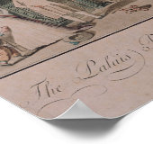 The Palais Royal Garden Walk, 1787 Poster (Hoek)