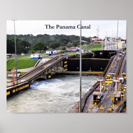 The Panama Canal, High Def Photography Poster (Voorkant)