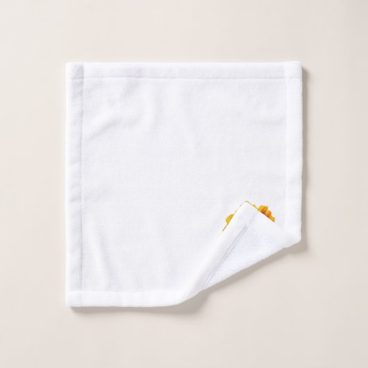 'The Pansy Party' op een badkamerhanddoekset (II) Bad Handdoek (Wasdoekje)