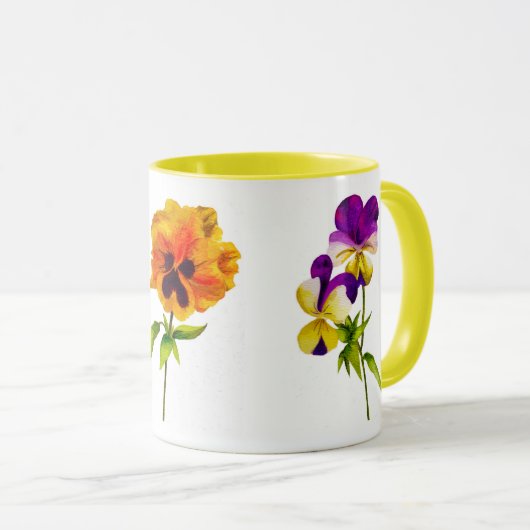 'The Pansy Party' op een Combo-Mok (I) Mok (Voorkant rechts)