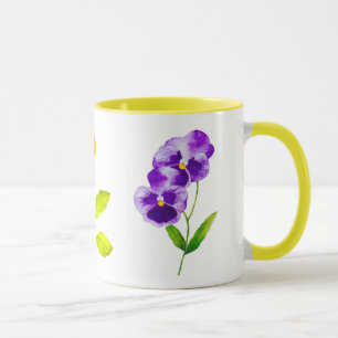 'The Pansy Party' op een Combo-Mok (II) Mok