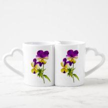 'The Pansy Party' op een Lovers' Mok Set - (I)