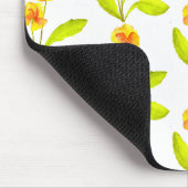 'The Pansy Party' op een Mousepad (III) Muismat (Hoek)