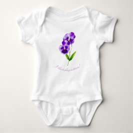'The Pansy Party' op een Onezie en T-shirt (III)