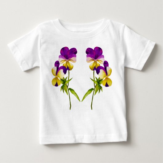 'The Pansy Party' op een Peuter Ruffle T-shirt (I) (Voorkant)
