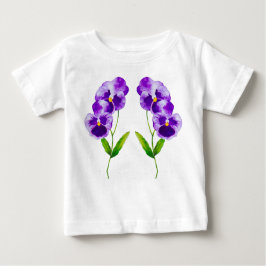 'The Pansy Party' op een Peuter Ruffle T-shirt (II