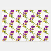 'The Pansy Party' op een wikkelpapierset Inpakpapier Vel (Voorkant 2)