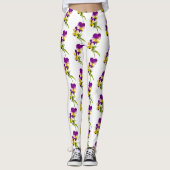 'The Pansy Party' op Leggings (Voorkant)
