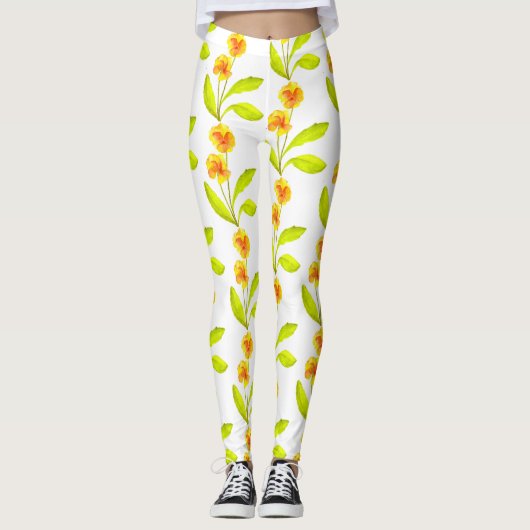 'The Pansy Party' over Leggings (III) (Voorkant)