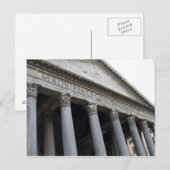 The Pantheon, Italië Briefkaart (Voorkant / Achterkant)