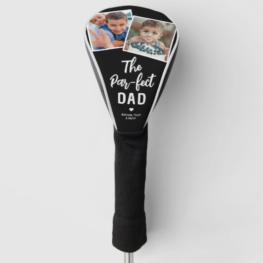 The Par-fect Dad Photo Golfheadcover (Voorkant)