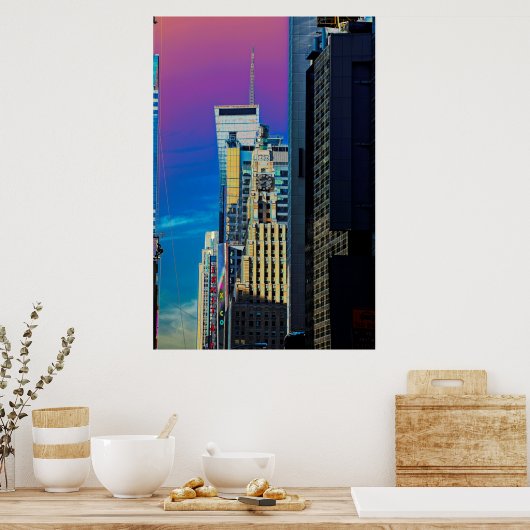 The Paramount Building New York City Poster (Keuken)