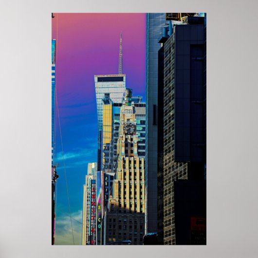 The Paramount Building New York City Poster (Voorkant)