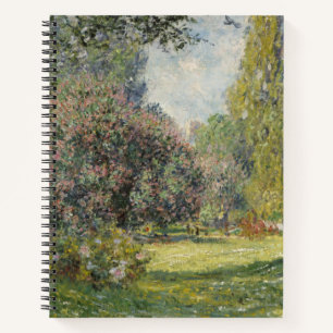 The Parc Monceau - Claude Monet Notitieboek