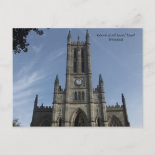 The Parish Church of All Saints' Stand, Whitefield Briefkaart