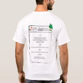 The Parks Tour 2004 T-shirt (Achterkant)