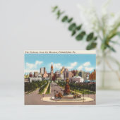 The Parkway, Philadelphia, Pennsylvania Briefkaart (Staand voorkant)