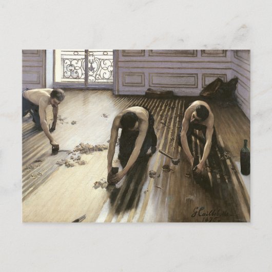 The Parquet Planers, 1875 Briefkaart (Voorkant)