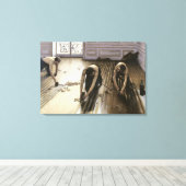 The Parquet Planers, 1875 Canvas Afdruk (Insitu (Houten vloer))