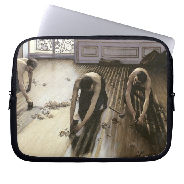 The Parquet Planers, 1875 Laptop Sleeve (Voorkant)