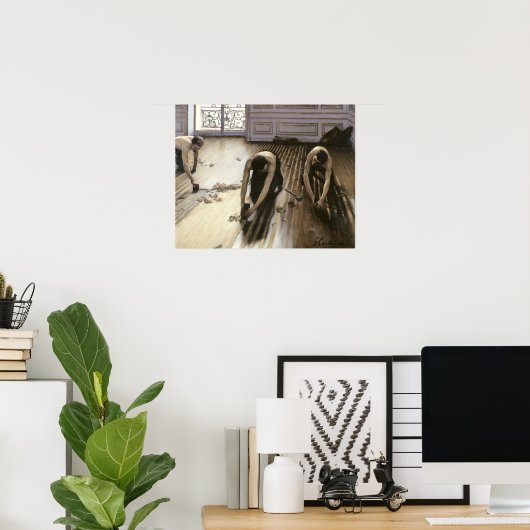 The Parquet Planers, 1875 Poster (Thuiskantoor)