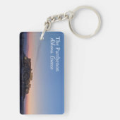 The Parthenon Athens Greece Souvenir Keychain (achterkant)