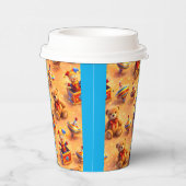 The party pup's toy box papieren bekers (Rechts)