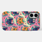The Pastel Whiskers & Wildflowers Case-Mate iPhone Case (Achterkant (horizontaal))