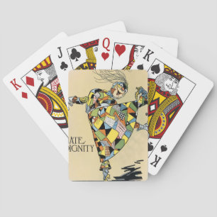 “The Patchwork Girl haat waardigheid” door John R Pokerkaarten