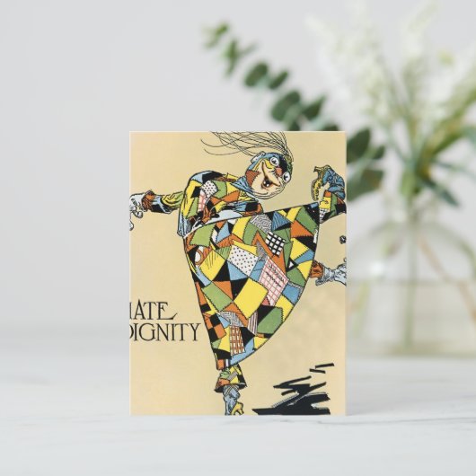 "The Patchwork Girl Hates Dignity" van John R Neil Briefkaart (Staand voorkant)