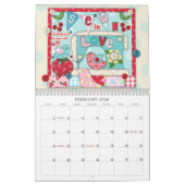 "The Patchwork Meadow" 2025 Schriftkalender Kalender (Feb 2026)