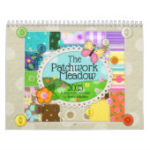 "The Patchwork Meadow" 2025 Schriftkalender Kalender (Hoes)