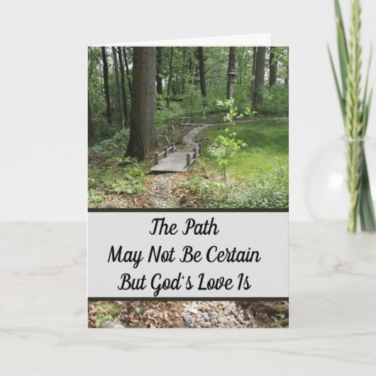 The Path - Blank Inside Kaart (Voorkant)