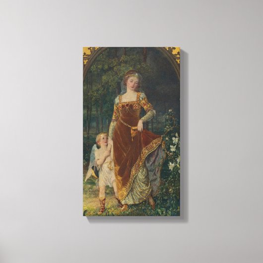 The path of true love never did run smooth canvas afdruk (Voorkant)